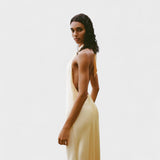 Gala - Satīna Haltera Kleita