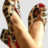 Louison - Sandales ar leopardu rakstu