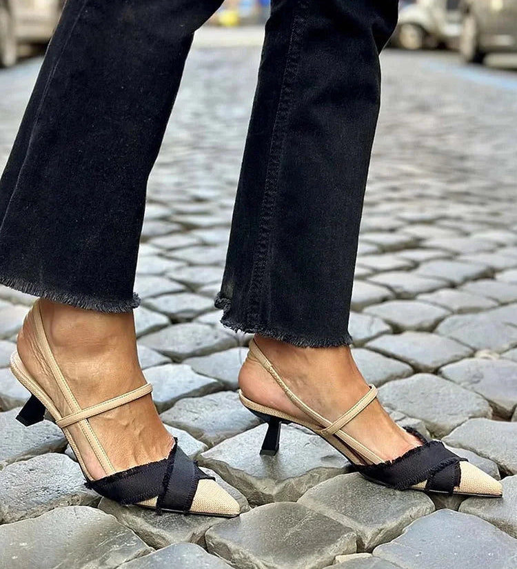 Florette - Eleganti slingback apavi
