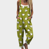 Ērts un Rakstains Jumpsuit