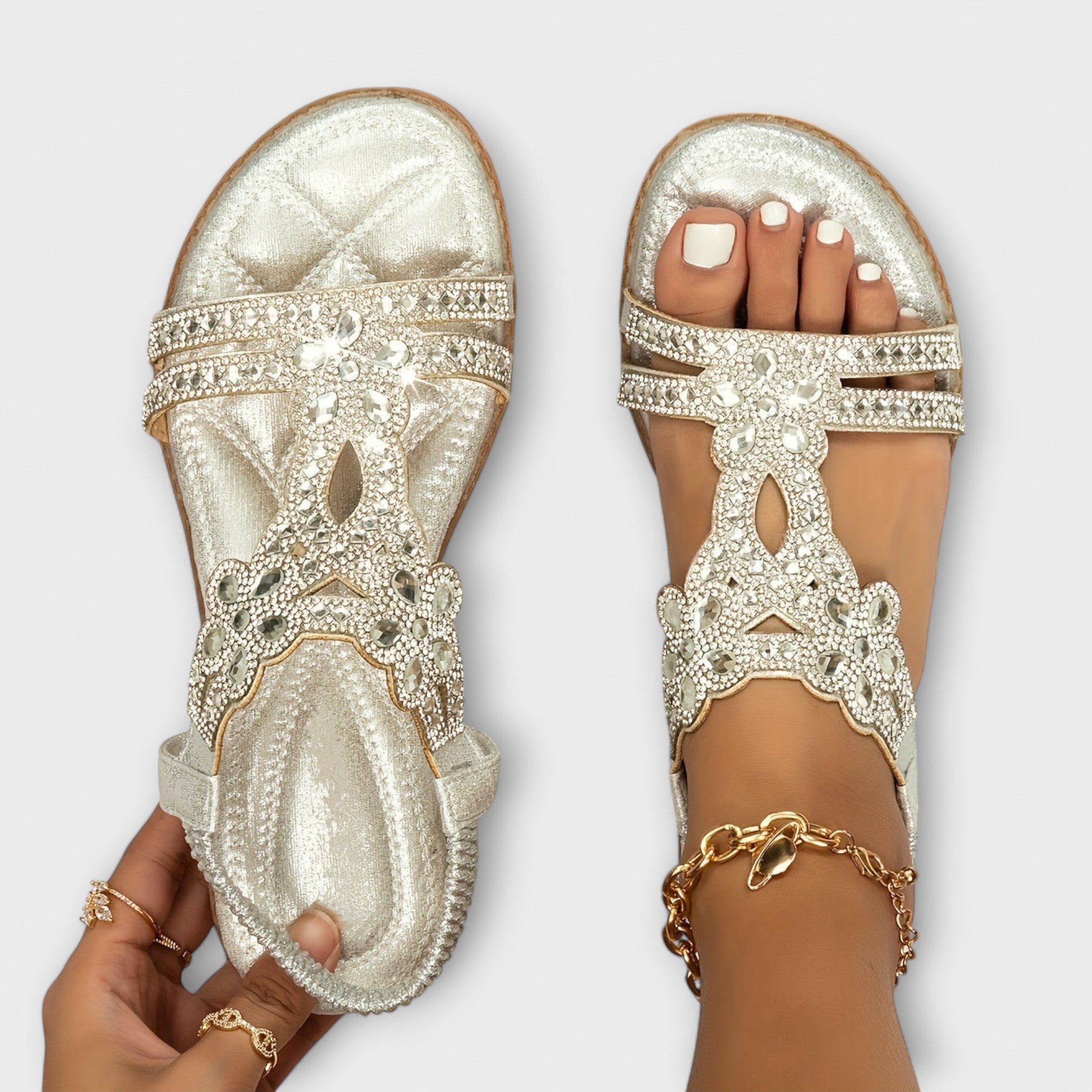Rosalie - Ortopēdiskās sandales ar boho stilu