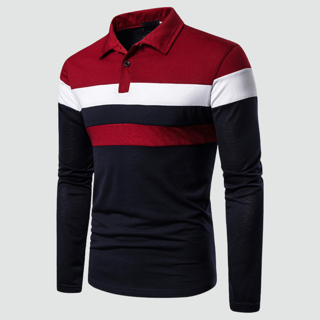 Conrado - Garās Piedurknes Polo Krekls
