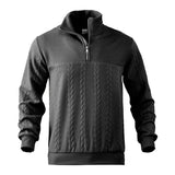 João - Elpojošs Pus-Zipper Džemperis