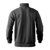 João - Elpojošs Pus-Zipper Džemperis