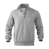 João - Elpojošs Pus-Zipper Džemperis