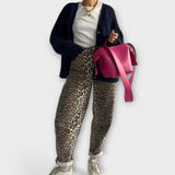 Chandra - Vintage leoparda džinsi