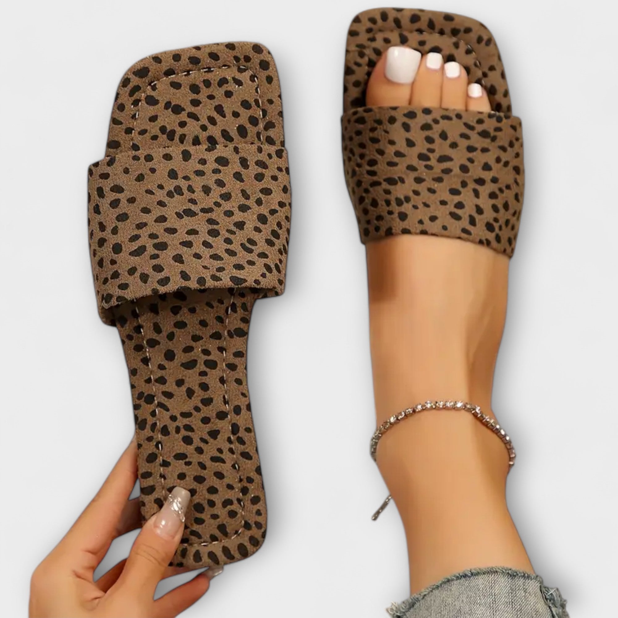 Elisabete - Leoparda raksta mokasīni