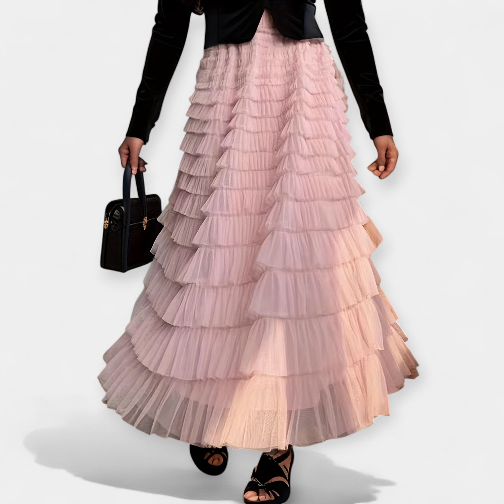 Eleganti svārki ar tilla detaļām