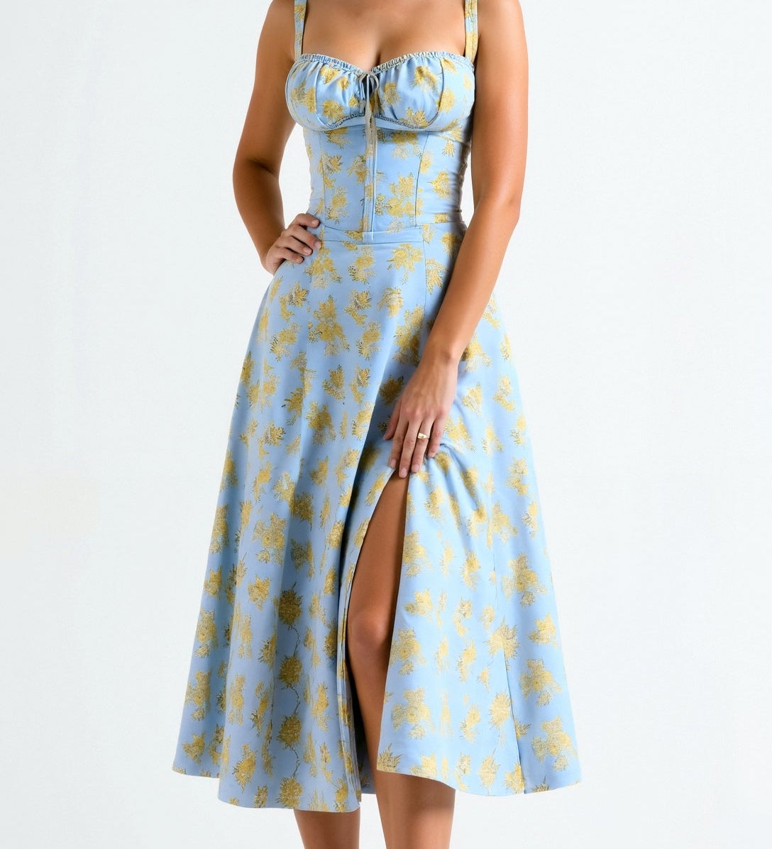 Júlia - Eleganta Midi Kleita