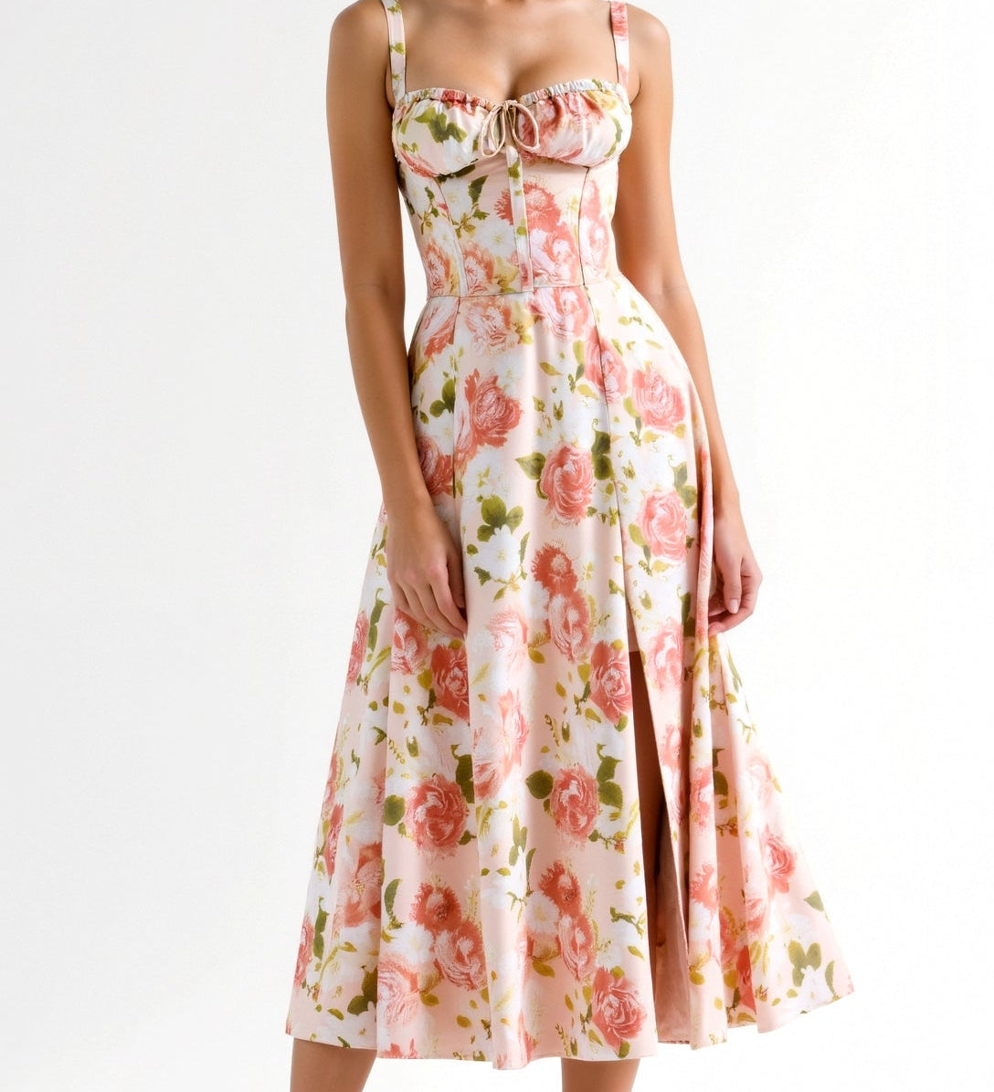 Júlia - Eleganta Midi Kleita