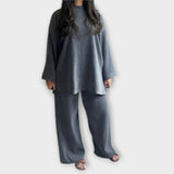 Ingrid - Plus Size Akcentēts Komplekts