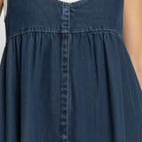 Iva - Vintage Džinsa Maxi Kleita